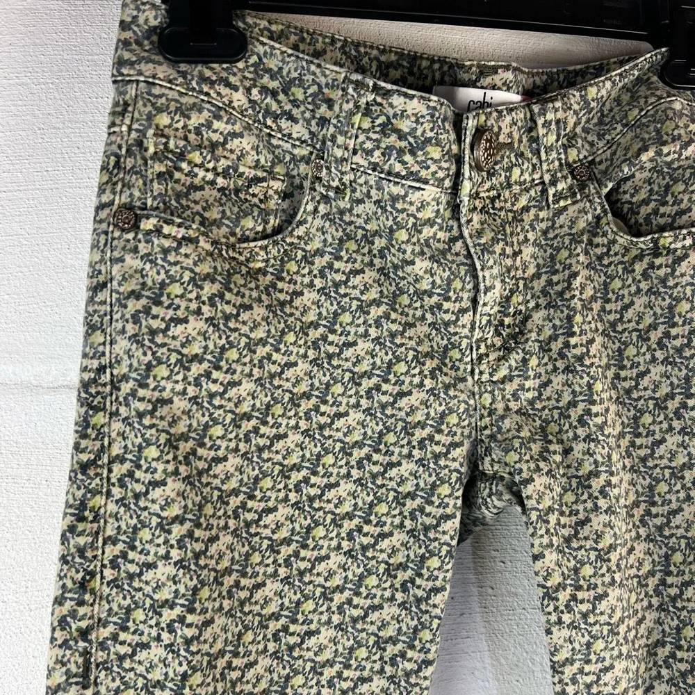 CAbi #5083 Ditsy Floral Skinny Jeans, 2